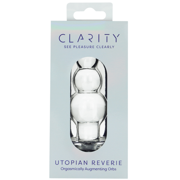 CreativeC | Clarity - Utopian Reverie - Anal Beaded Glass Dildo