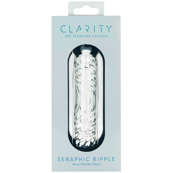 CreativeC | Clarity - Seraphic Ripple - Glass Dildo