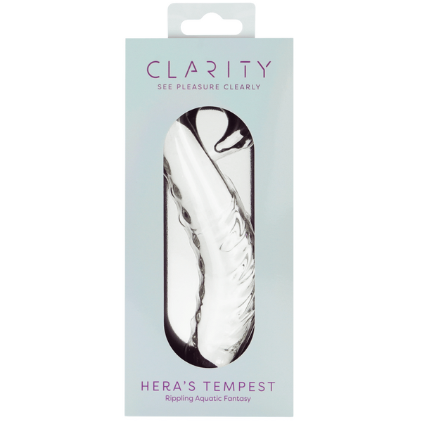 CreativeC | Clarity - Hera's Tempest - Glass Dildo