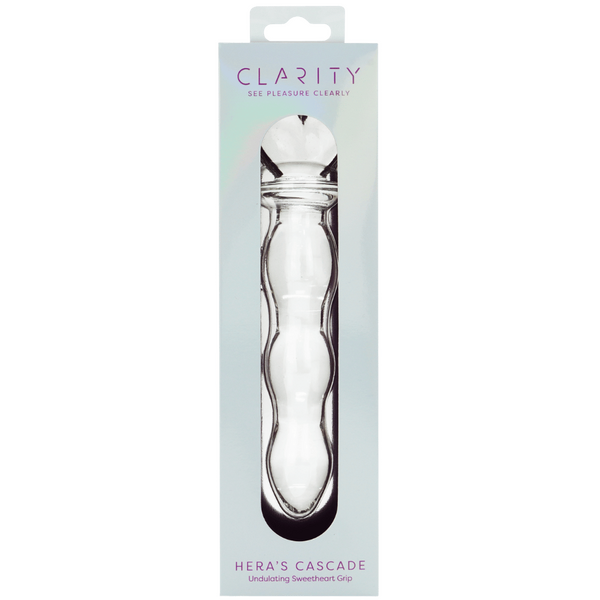 CreativeC | Clarity -  Hera's Cascade - Glass Dildo