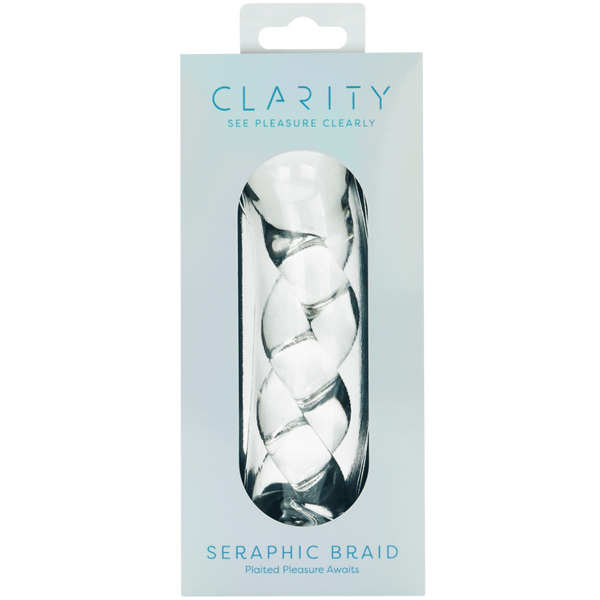 CreativeC | Clarity - Seraphic Braid - Spiral Glass Dildo