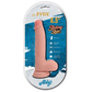 La Viva Aussie Dongs Sliding Skin Abby - 8.5" Dual Density Dong Flesh