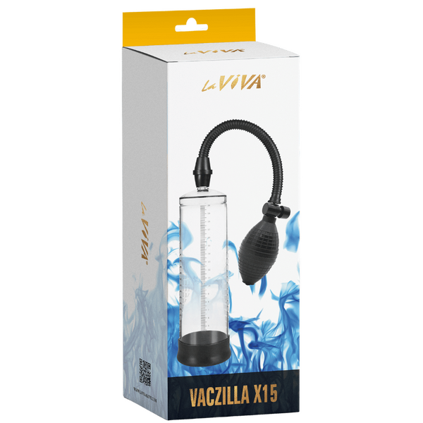 La Viva Vaczilla X15 Original Bulb Design Penis Pump