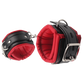 Chisa BEHAVE! Super Soft Hand Cuffs (Red/Black)