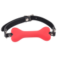 Chisa BEHAVE! Doggie Bone Bit Gag (Red)
