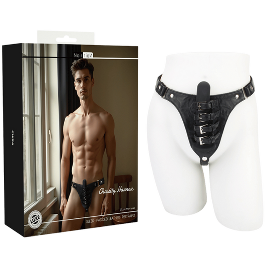 Chisa Noir Chastity Harness