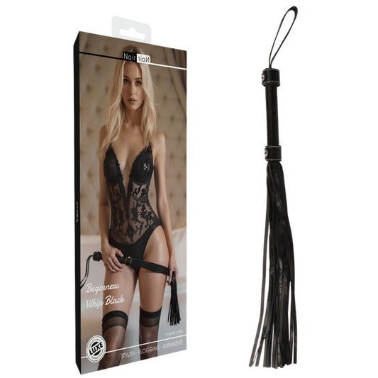 Chisa Noir Beginners Whip (Black)