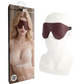 Chisa Noir Go Black Blindfold (Burgundy)