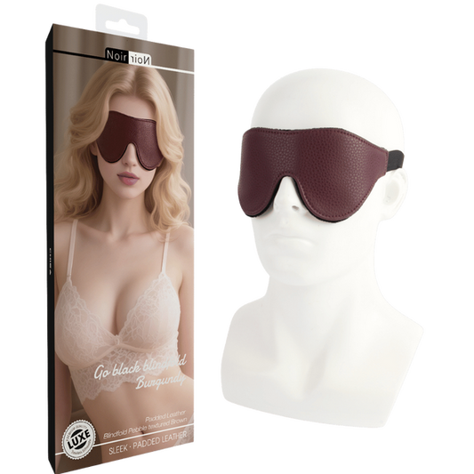 Chisa Noir Go Black Blindfold (Burgundy)