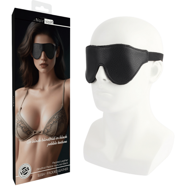 Chisa Noir Go Black Blindfold (Black Pebble)