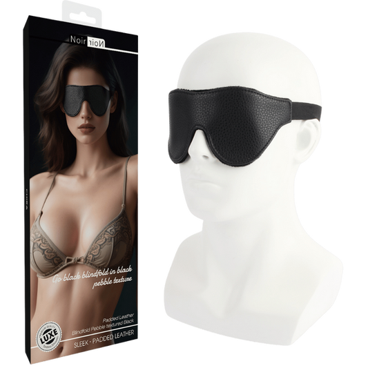 Chisa Noir Go Black Blindfold (Black Pebble)