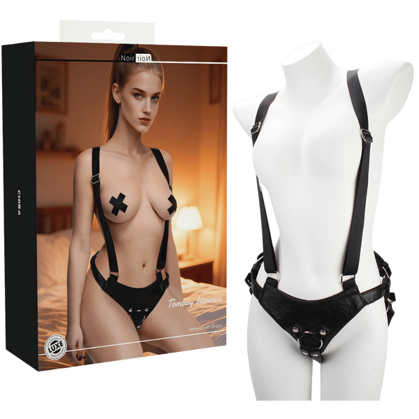 Chisa Noir Tomboy Harness with Straps
