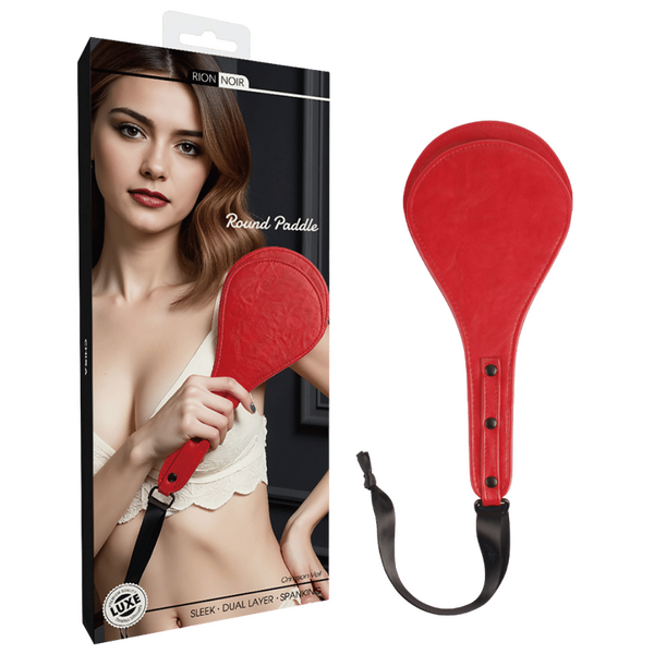 Chisa Noir Round Paddle (Red)