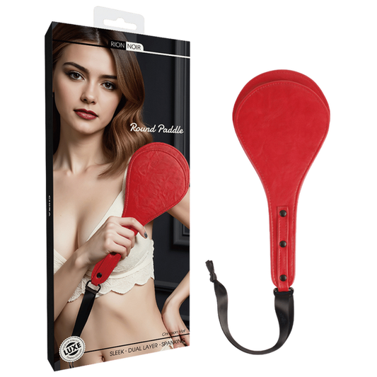 Chisa Noir Round Paddle (Red)