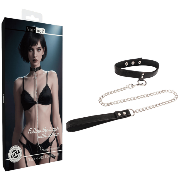 Chisa Noir Follow The Leash With Collar