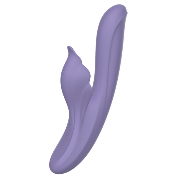 CHISA Kissen Captive Thrusting Tapping Quadruple Vibrator Purple