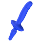 CHISA Kissen Ritter Double Shaft Vibrator Blue