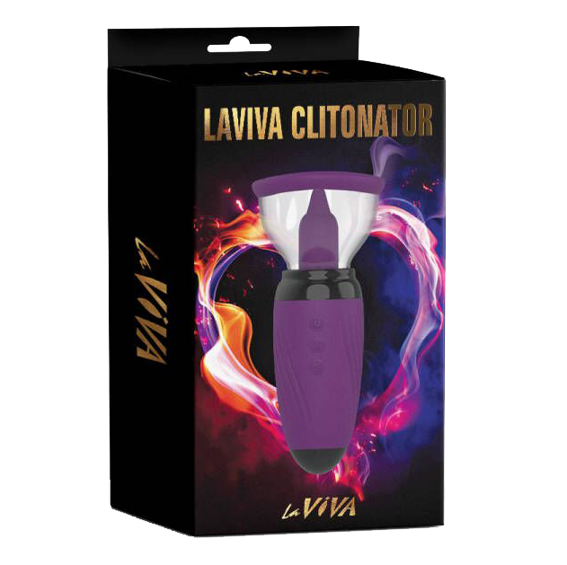 La Viva Clitonator Vibrator Purple