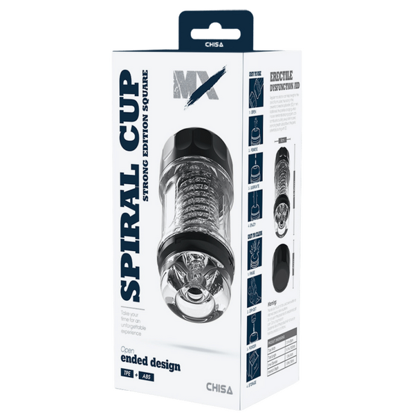 Chisa MX Spiral Cup Strong Edition Square Masturbator
