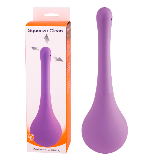 Seven Creations Squeeze Clean Douche (Purple)