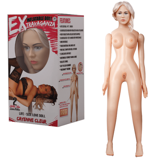 Excellent Power Extravaganza Cayenne Cleur Inflatable Love Doll