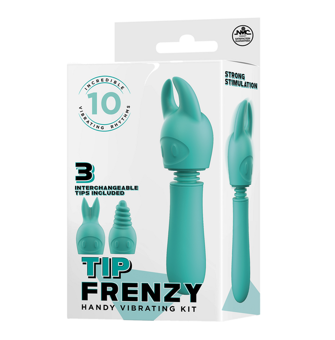 Excellent Power Tip Frenzy Handy Vibrating Kit - Green