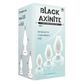 Excellent Power Black Axinite - 3 In 1 Anal Plug Kit Set (Clear)