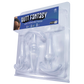 Excellent Power Butt Fantasy - Triple Tapered Anal Plug Set Clear