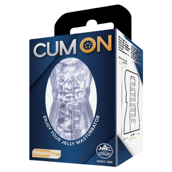 Excellent Power Pocket Jelly Masturbator 3.3" (Clear)