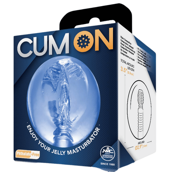 Excellent Power Pocket Jelly Masturbator 3.5" (Blue)