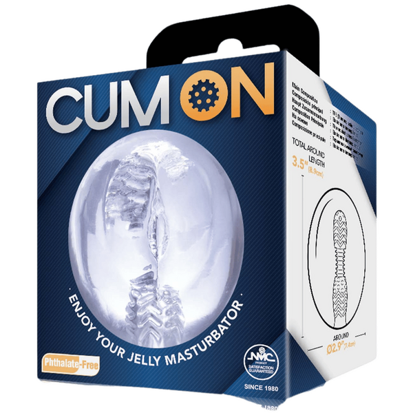 Excellent Power Pocket Jelly Masturbator 3.5" (Clear)