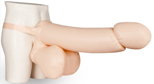 Jolly Booby - Inflatable Penis - Inflatable 27" / 69cm Penis w Adjustable Strap