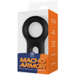 Excellent Power Macho Armor Silicone Cock & Ball Ring Ornament Black