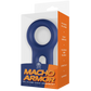 Excellent Power Macho Armor Silicone Cock & Ball Ring Ornament Blue