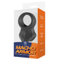 Excellent Power Macho Armor Silicone Cock & Ball Ornament Grey