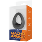 Excellent Power Macho Armor Silicone Cock & Ball Ring Ornament Grey