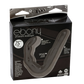 Excellent Power Ebony Vibrating Prostate Massager (Black)