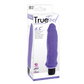 Excellent Power True Feel Ribbed 6.5" Vibrator Purple