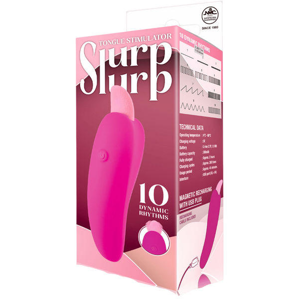 Excellent Power | Slurp Slurp - Tongue Stimulator Pink