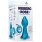 Excellent Power Iceberg Rose - 10 Rhythms Vibrating Anal Plug (Blue)
