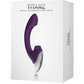 Excellent Power Titanz Thumping Rechargeable Silicone Vibrator (Purple)