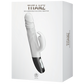 Excellent Power Titanz Rotating Rabbit Rechargeable Silicone Vibrator (White)