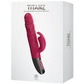 Excellent Power Titanz Rotating Rabbit Rechargeable Silicone Vibrator (Pink)
