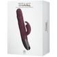 Excellent Power Titanz Rotating Rabbit Rechargeable Silicone Vibrator (Rubine Red)