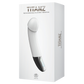 NMC Titanz Rechargeable Silicone Bendable Shaft Vibrator White