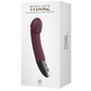NMC Titanz Rechargeable Silicone Bendable Shaft Vibrator Rubine Red