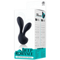 Excellent Power Deep Romance - Dual Motors Silicone Vibrator (Black)