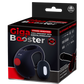 Excellent Power Giga Booster - Cock Ornament With Scrotal Stimulator (Black)