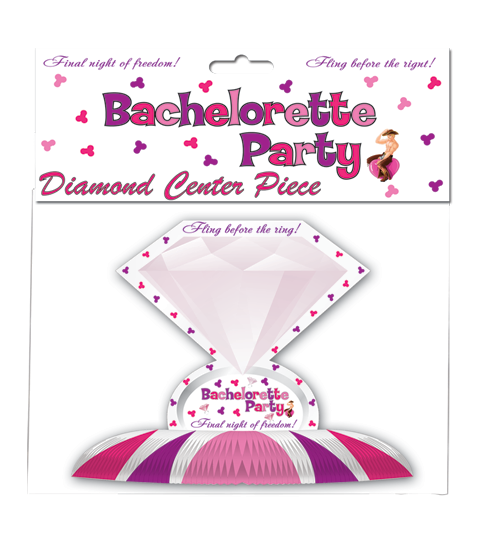 Bachelorette Party | Diamond Centerpiece