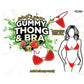Hott Products | Sweet and Sour Gummy Thong and Bra